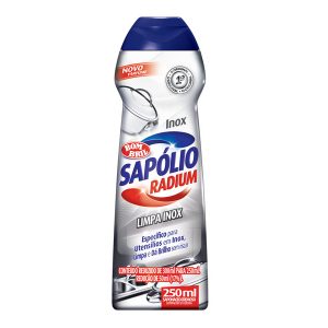 Sapólio Liquido Radium Limpa Inox 250ML