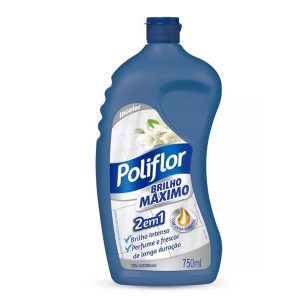 Cera Líquida Incolor Máximo Brilho Poliflor 750 ML